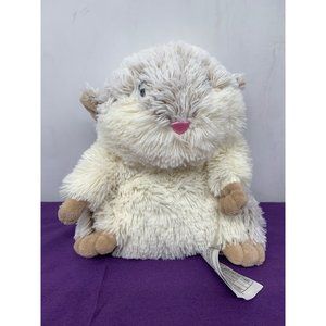 Warrnie Weighted Hamster 8 Inch Brown Cream Scented Plush Stuffed Animal